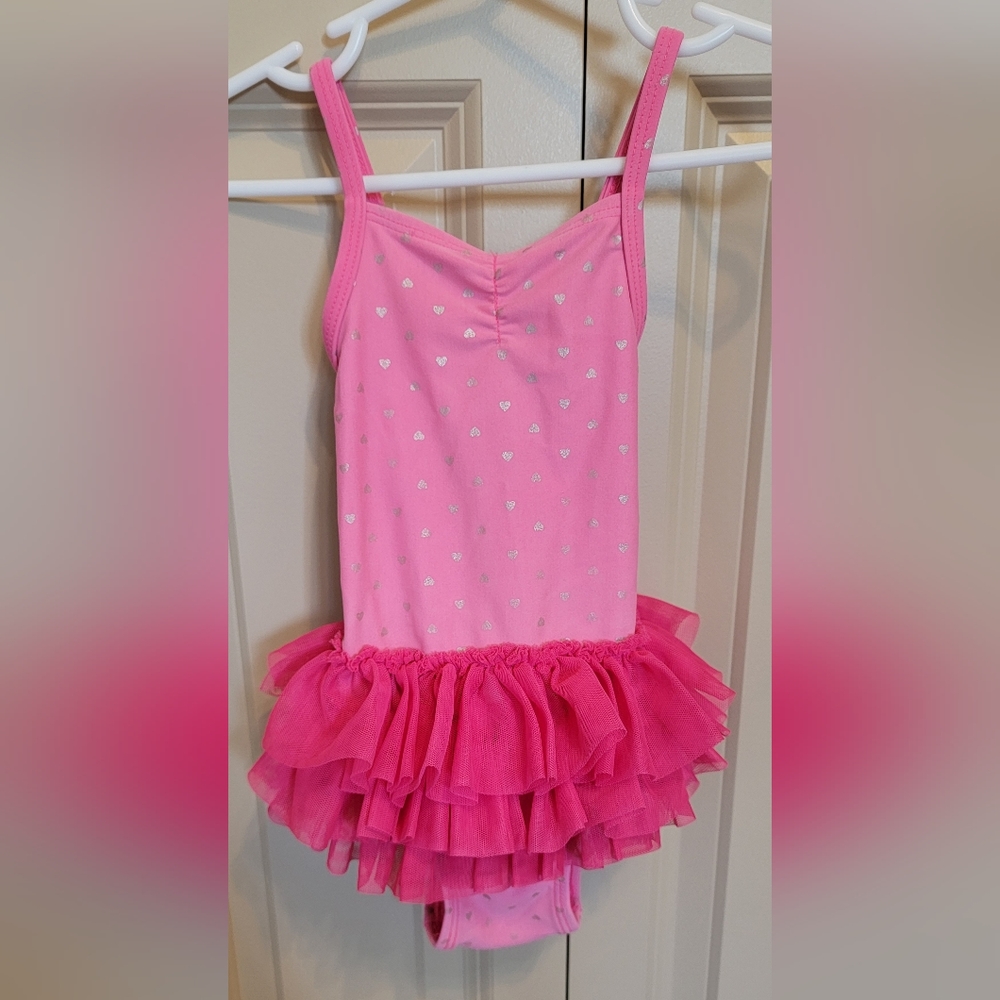 12 months One Piece Pink Swim Suit